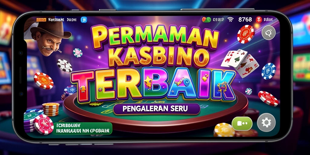 Screenshot utama 8768 menampilkan gameplay Kasino yang mendebarkan.