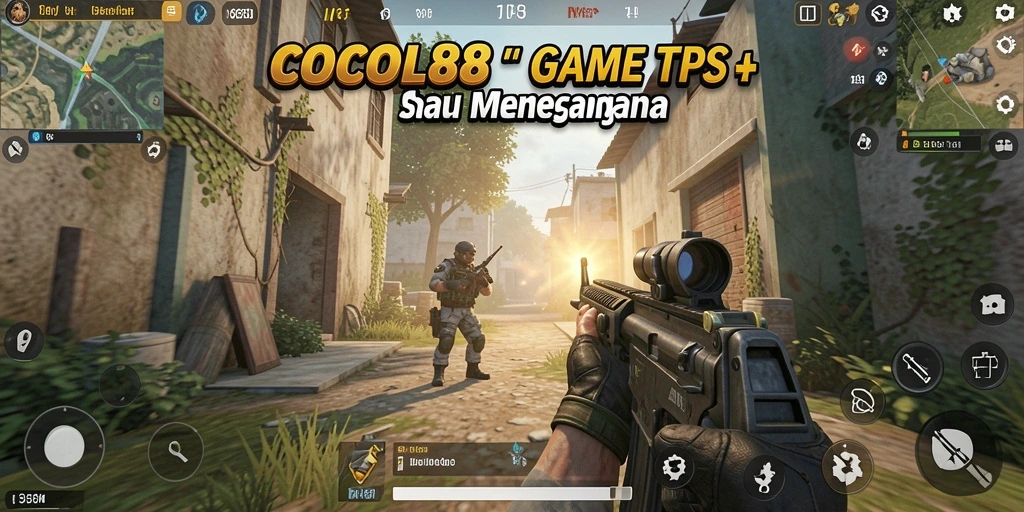 Screenshot gameplay seru COCOL88 dengan aksi tembak-menembak.