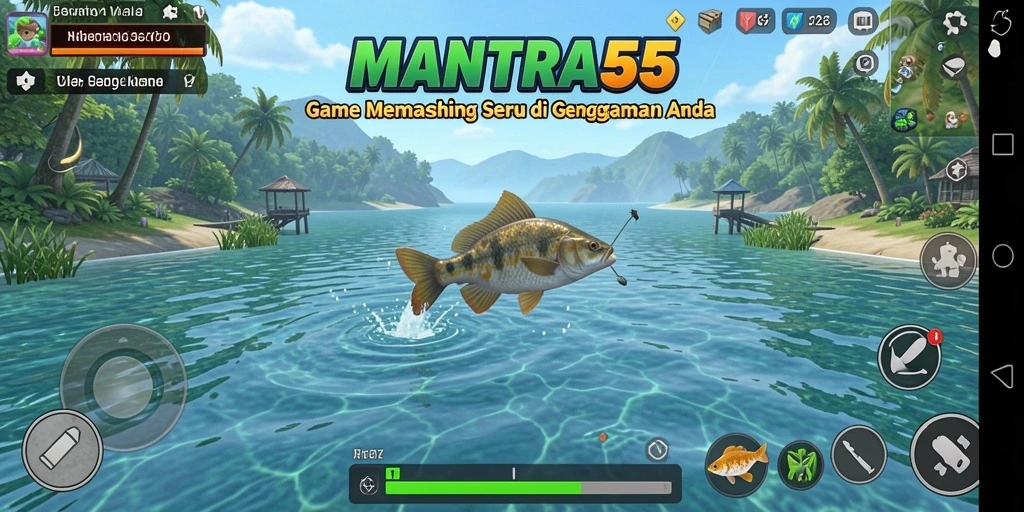 Screenshot pengalaman memancing yang menakjubkan di MANTRA55.