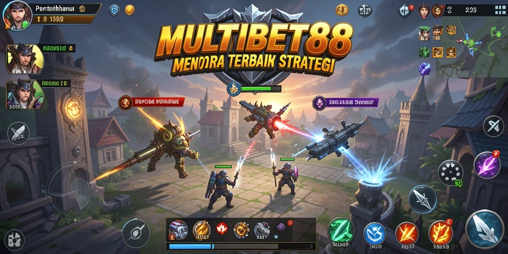Tampilan gameplay seru di MULTIBET88 dengan elemen Tower Defense yang menakjubkan.