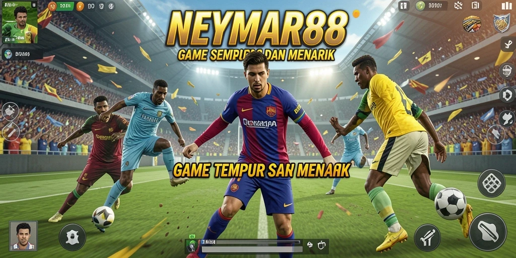 Tampilan gameplay TPS yang seru dan mendebarkan di NEYMAR88.