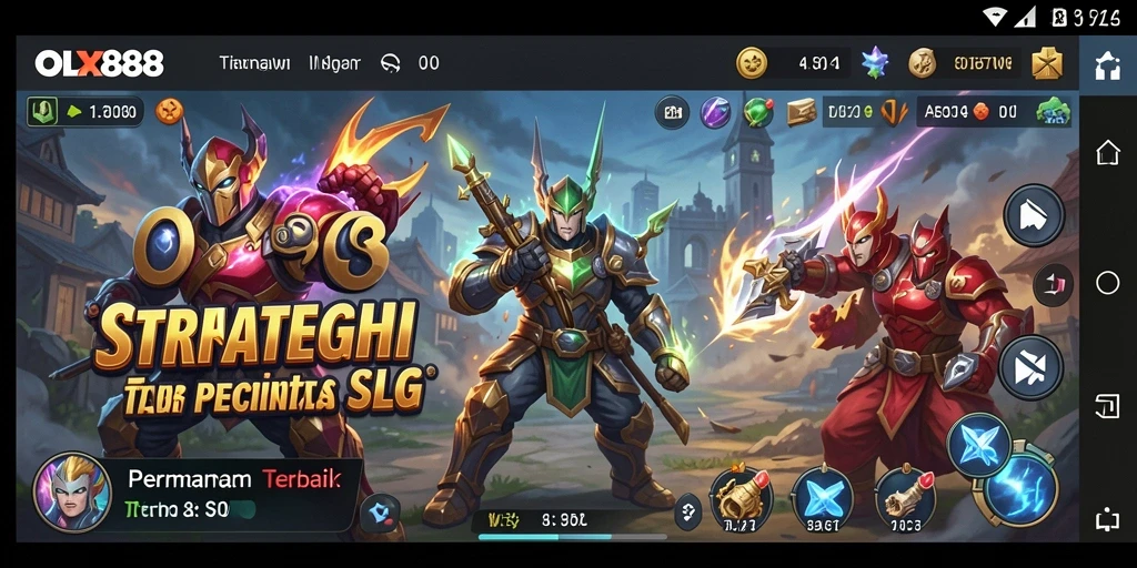 Tampilan gameplay epik dari OLX888 yang memikat para pemain.