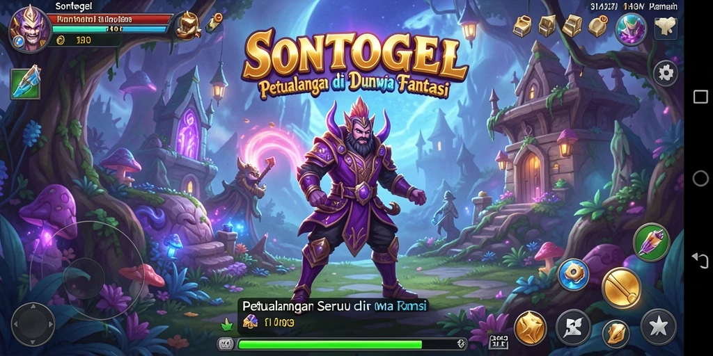 Tampilan gameplay menarik dari SONTOGEL yang menunjukkan eksplorasi dunia.