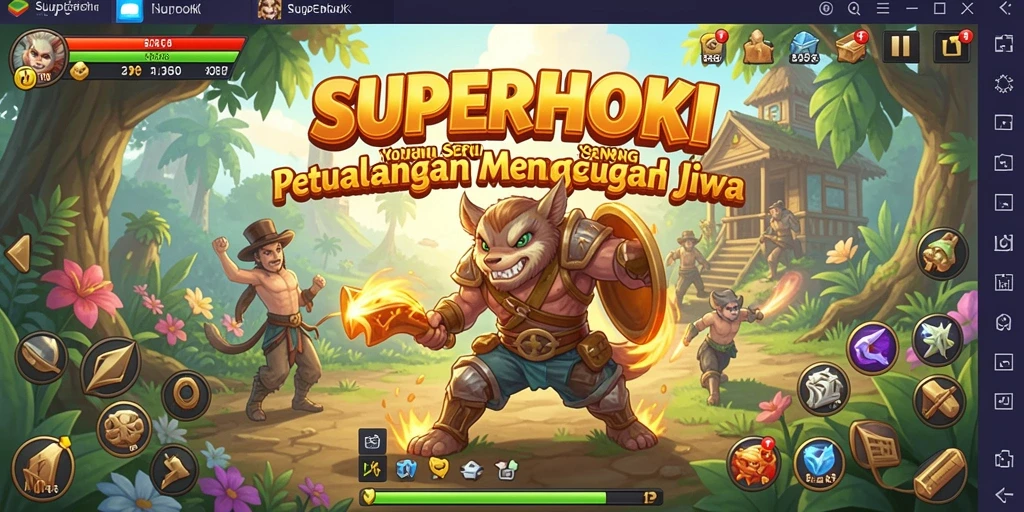 Tampilan aksi mendebarkan dalam SUPERHOKI yang memikat.