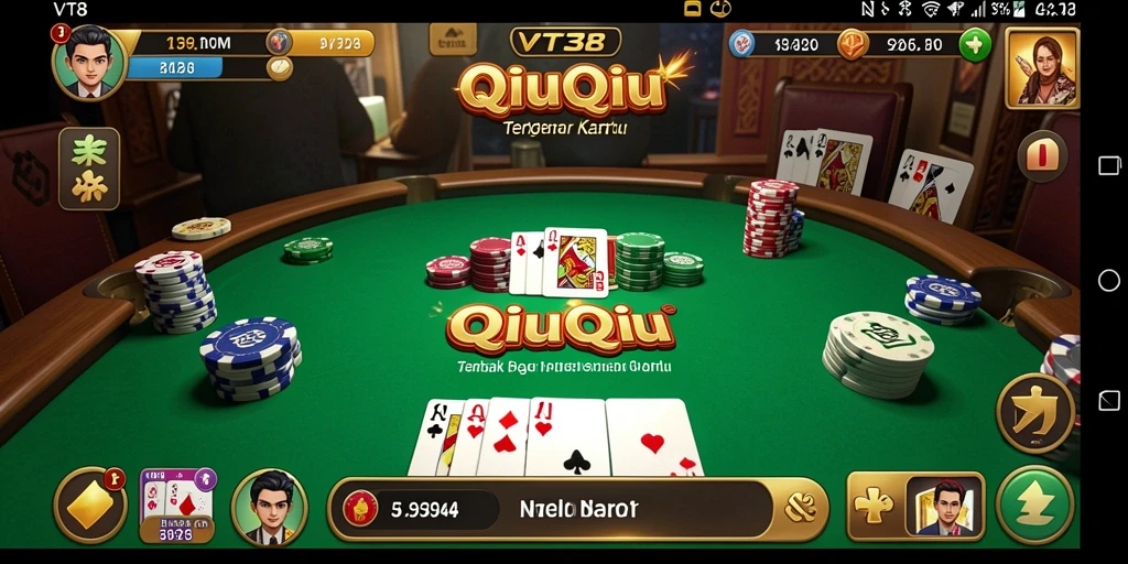 Gameplay QiuQiu yang seru dan menegangkan di VT38.