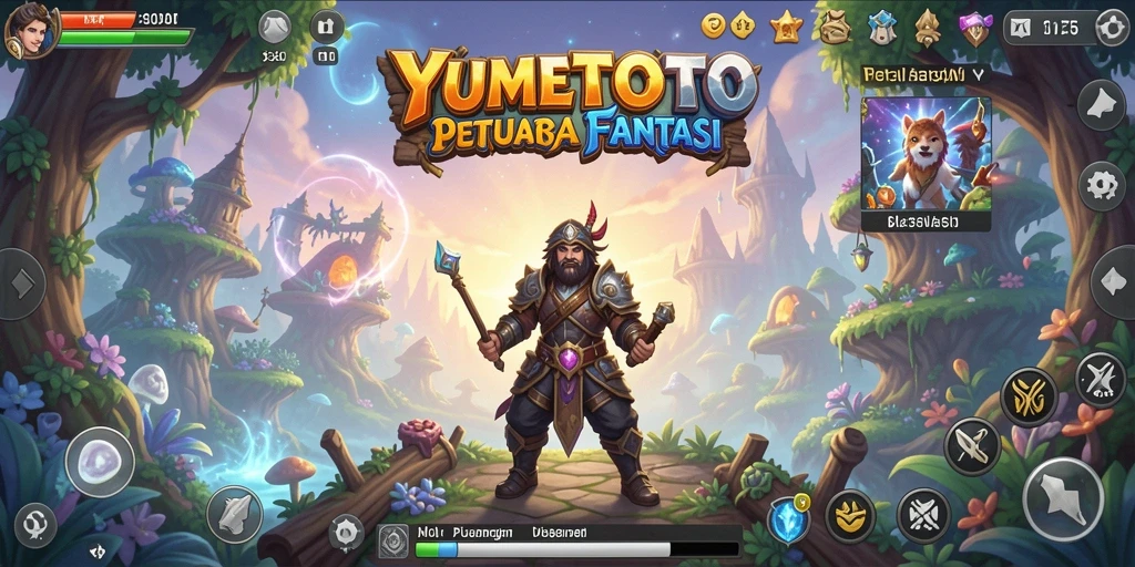 Tampilan gameplay YUMETOTO yang seru dan penuh petualangan.